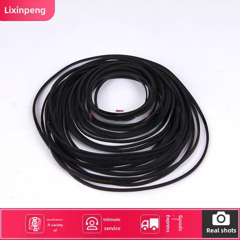 1 мм квадратный резиновый ремень рекордер Walkman Deck Repeater 35-85mm, 20 pcs black Smarter than future