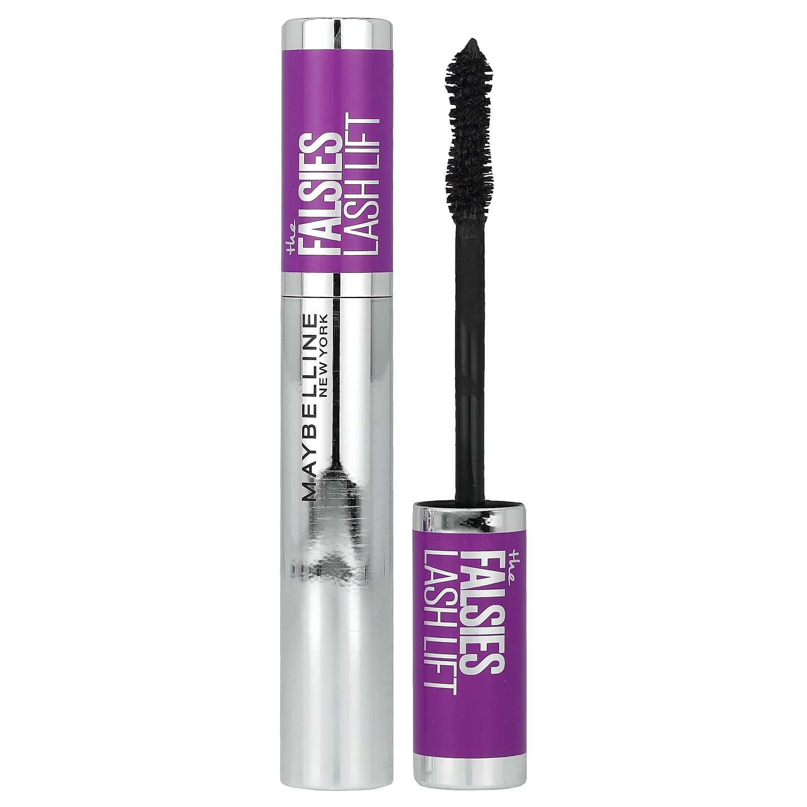 Maybelline, Тушь для ресниц The False Last Lift, 200 Самый черный черный, 9,6 мл (0,32 жидких унции) black