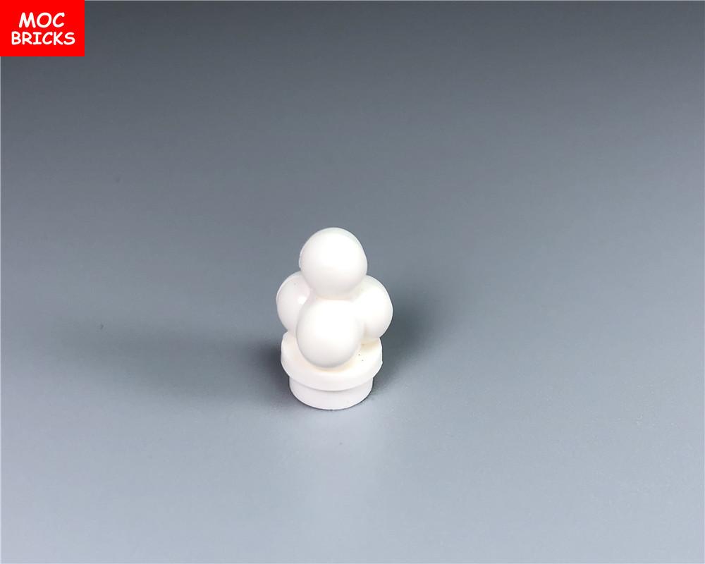 10 шт./лот Кубики MOC Еда Виноград Шарики для мороженого Облака Пена Совместимы с 6254 Образовательные Строительные Блоки Игрушки gray Professional fishing