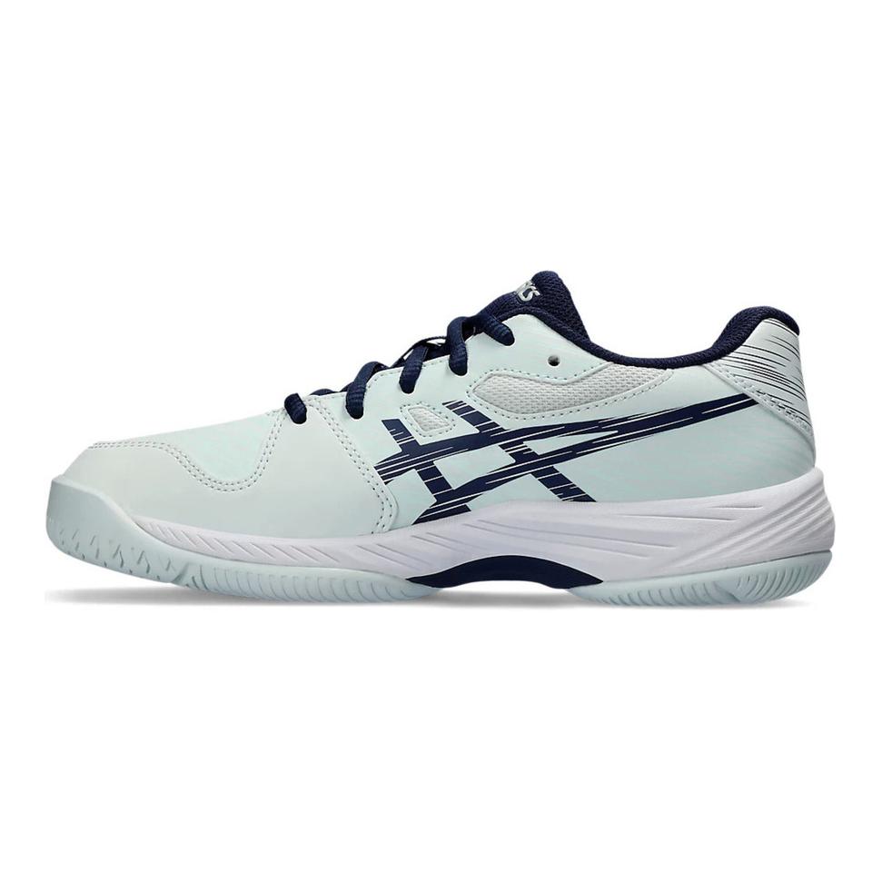 Asics Детские кроссовки Gel Game 9 GS Pale Mint Blue Expanse зеленые 1044A052-300 37 gray
