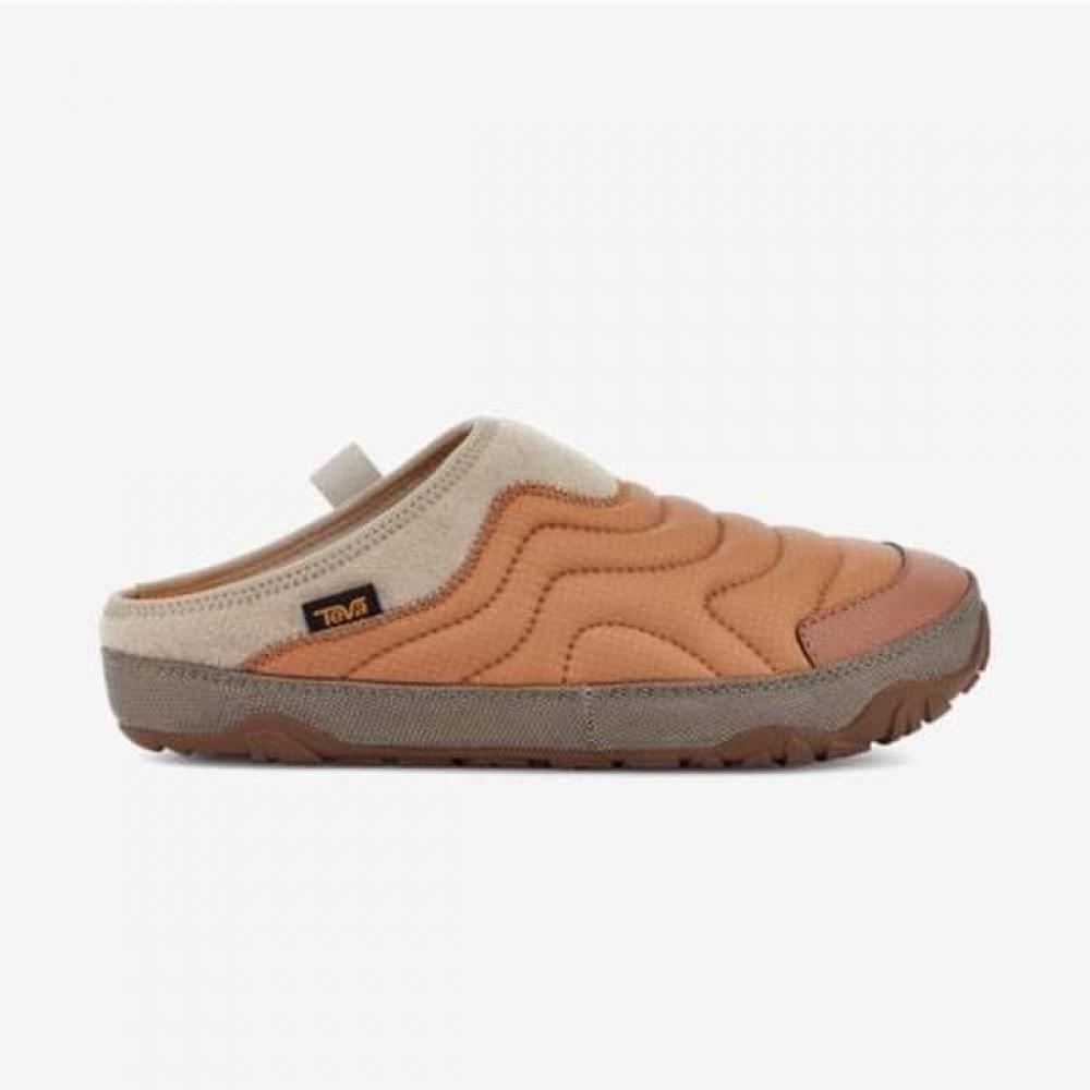 Женские стеганые тапочки Teva S Riember Terrain STVF2339582-LIO/220 brown