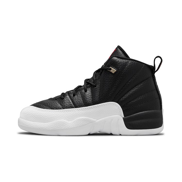 Детские кроссовки Air Jordan 12 Retro PS Playoff 2022 Black Varisty-Red White 151186-006 28 black