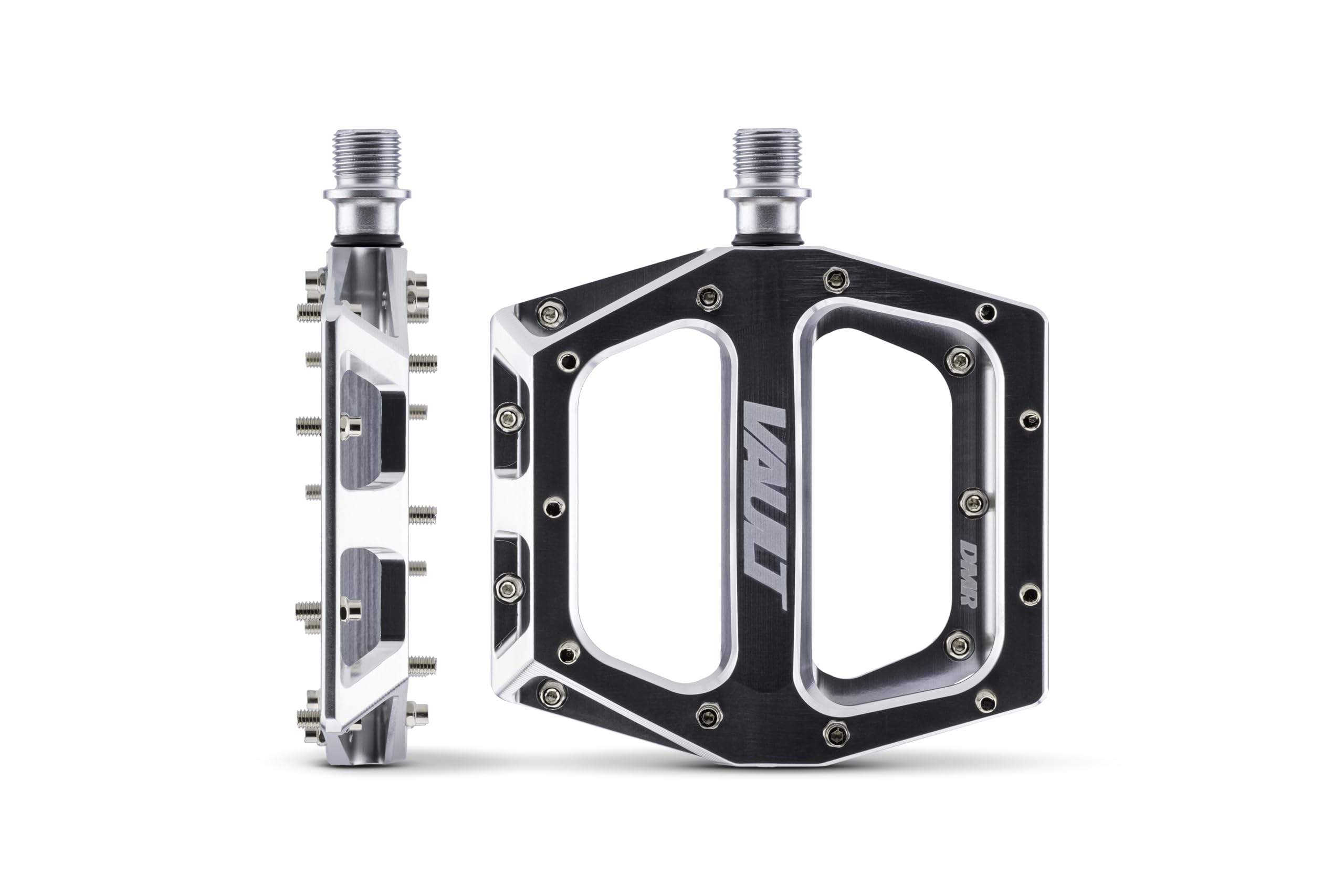 ПЕДАЛИ DMR VAULT ПОЛНОСТЬЮ СЕРЕБРИСТЫЕ DMR-VAULT-S2 black DOKI DOKI MARKET form NIPPON