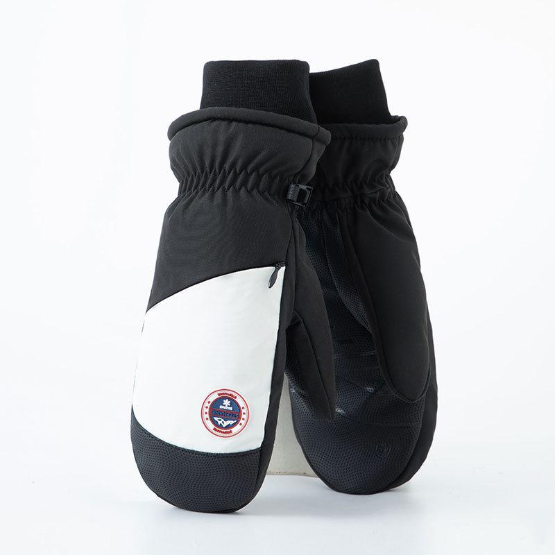 Лыжные перчатки зимние велосипедные холодные и теплые One size black Binchi Keji Travel
