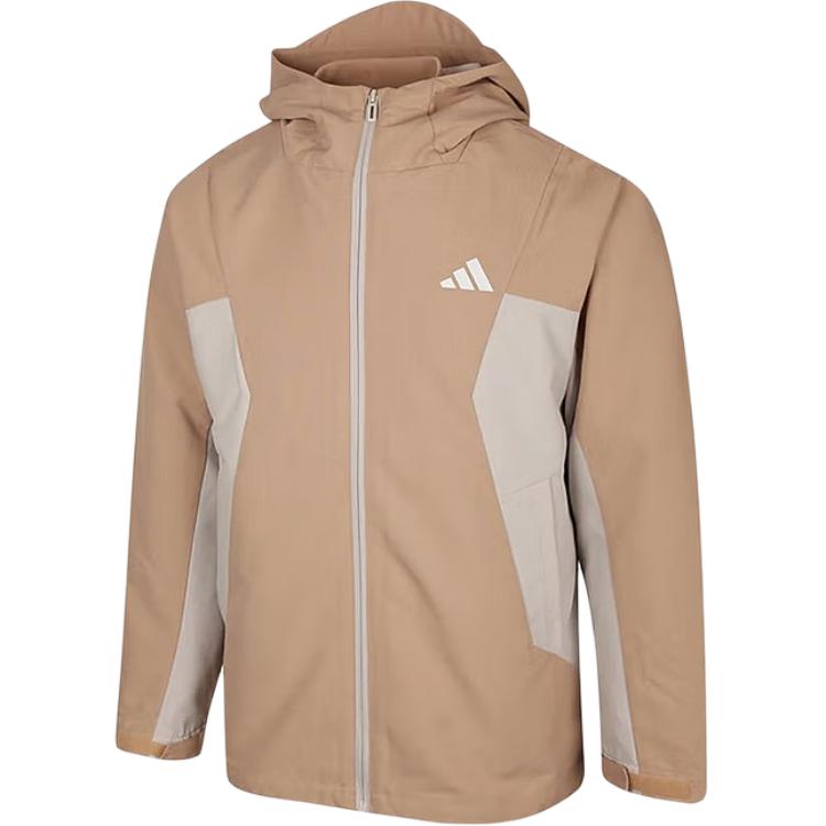 Adidas 2 в 1 Теплый комплект: куртка с капюшоном на молнии и пуховиком из утиного пуха для детей Верхняя одежда KC5924 140 beige