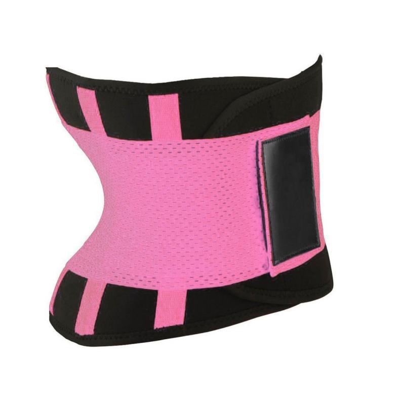 Waist Trainer для женщин Waist Trainer Corset Weight Loss Tummy Wrap Training Belt Band Sweat Belly Band S розовый bfghb