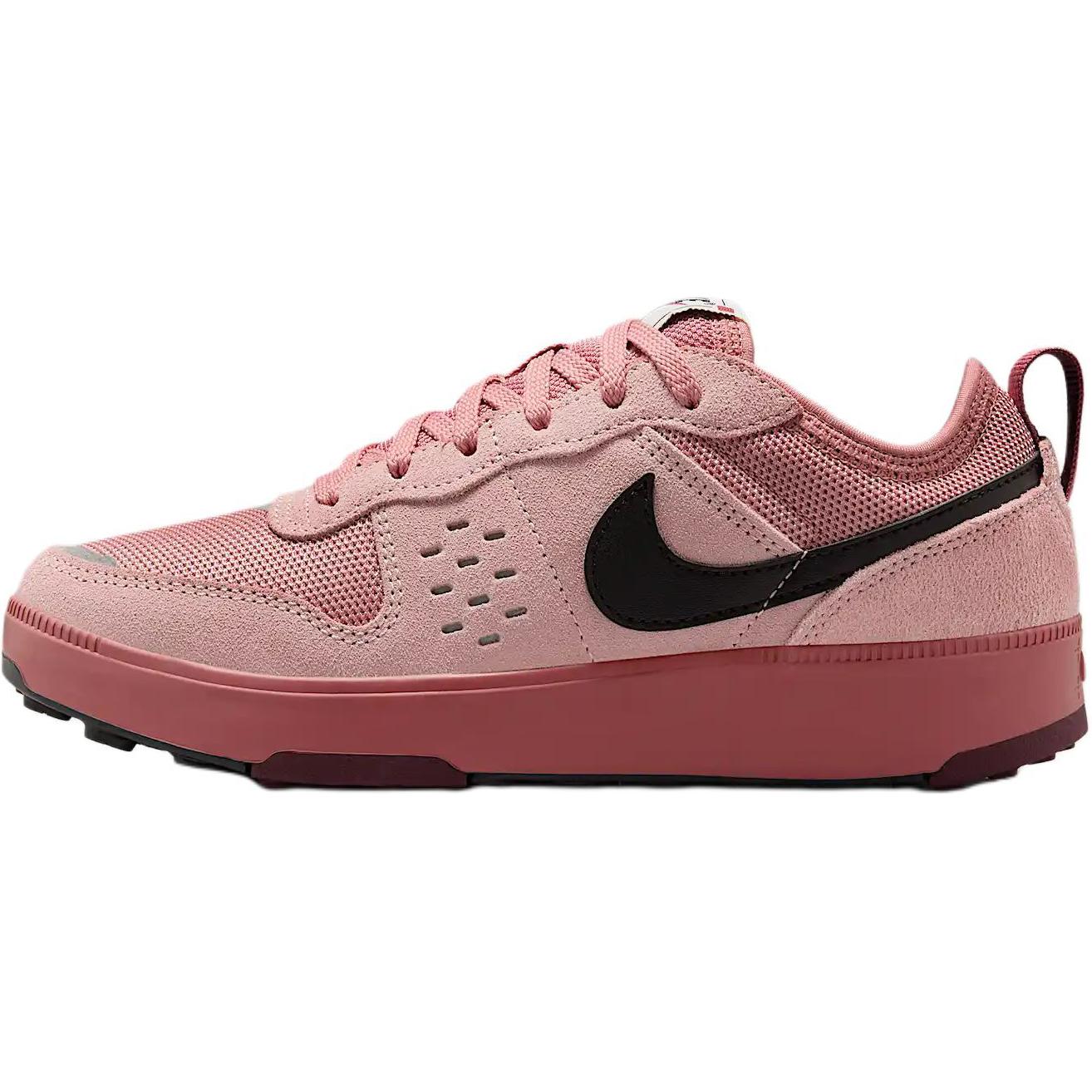 Nike C1TY GS Red Stardust Детские кроссовки Pink Canyon-Rust Burgundy-Crush HQ0028-600 38.5 gray