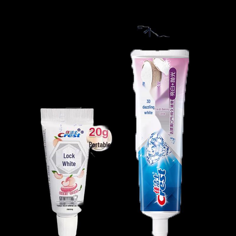 Набор зубных паст Crest Dual-Color White Peach & 3D White white JDST online