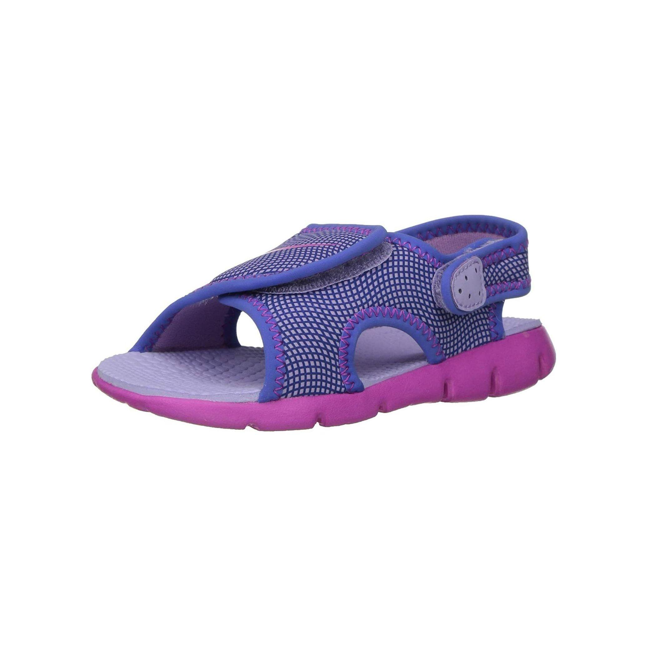 Детские сандалии Nike Sunray Adjust 4 TD Hydrangeas Blue Fire-Pink 386521-504 25 blue