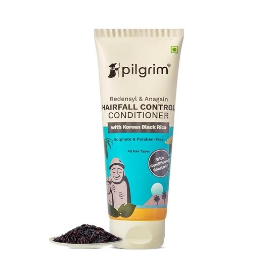 Кондиционер Pilgrim Anti Hairfall с Redensyl и Anagain 200 мл | Кондиционер против выпадения волос | Без силикона | Подходит для всех типов волос | white SHREE HARI GROUP