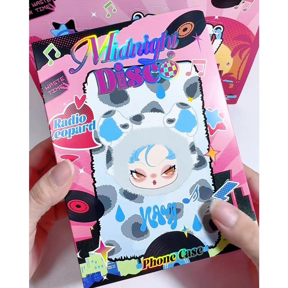 Оригинальный виниловый плюшевый чехол для телефона серии Dodo Nami Midnight Disco, сюрприз-бокс, трендовые игрушки, кавайный чехол для телефона, сюрприз-бокс, подарки для девочек blue Specials