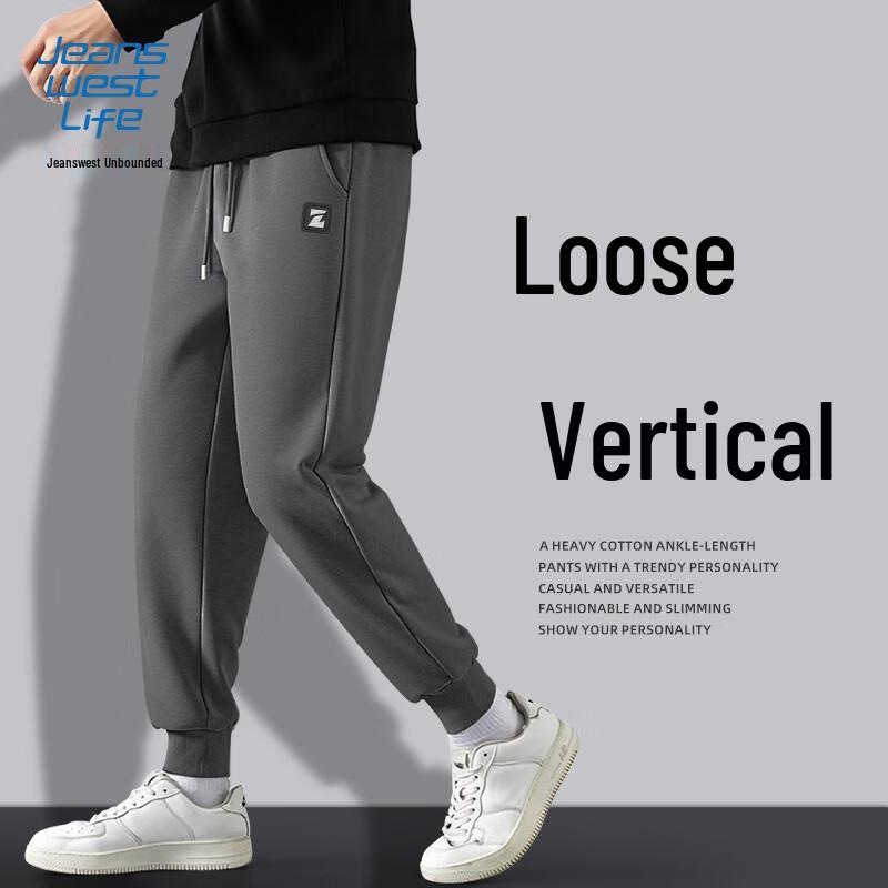 Мужские джоггеры свободного кроя Jeanswest L (132-154 lbs) gray JDST online