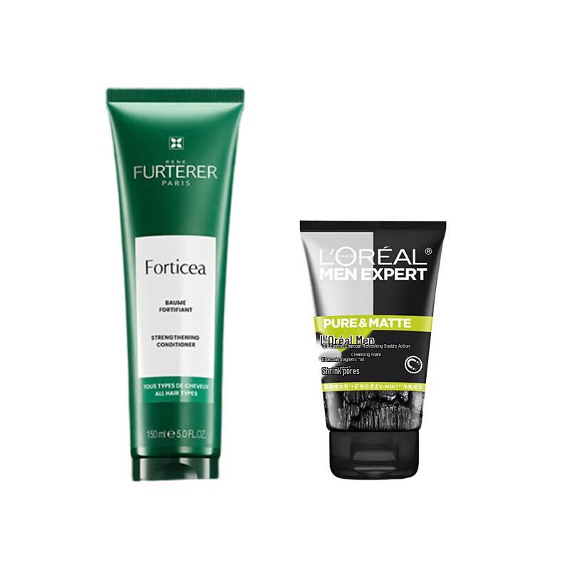 Набор: Очищающее средство для лица L Oréal Men Expert Oil Control и Кондиционер René Furterer blue JDST online