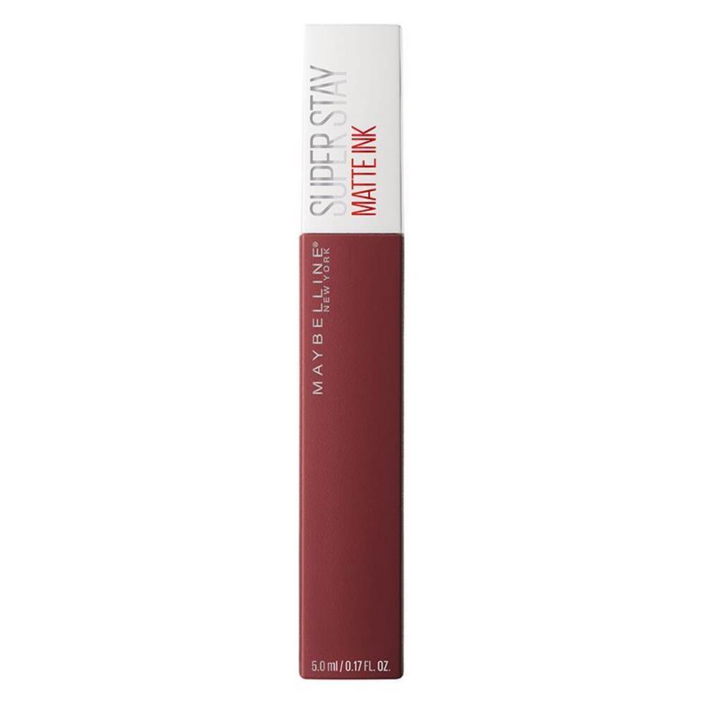 Жидкая матовая помада Maybelline Superstay Matte Ink оттенок Voyager 50 white