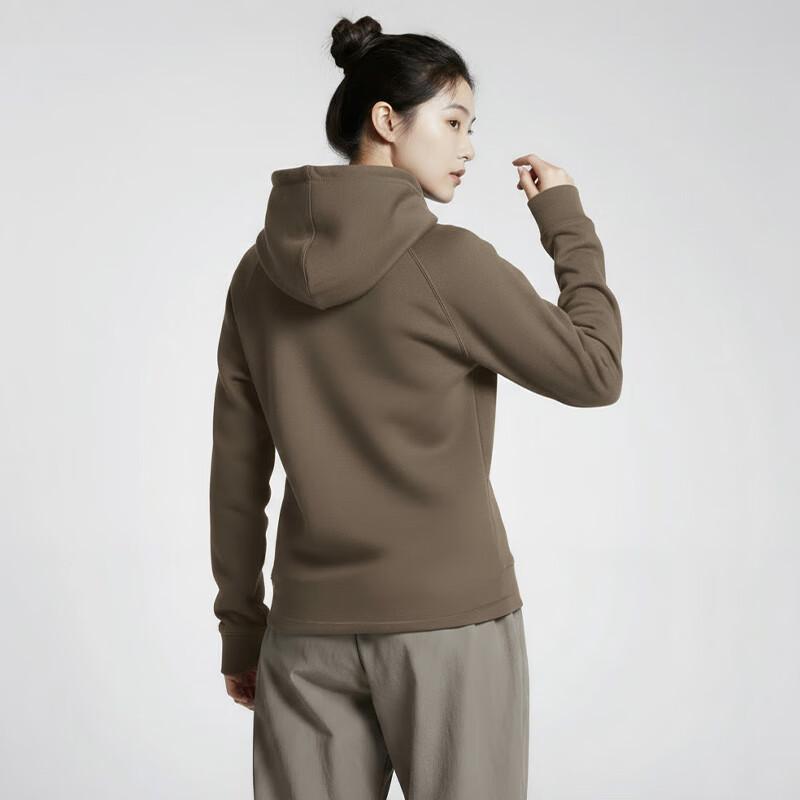 Женская повседневная спортивная куртка с капюшоном Nike FB8339 M gray