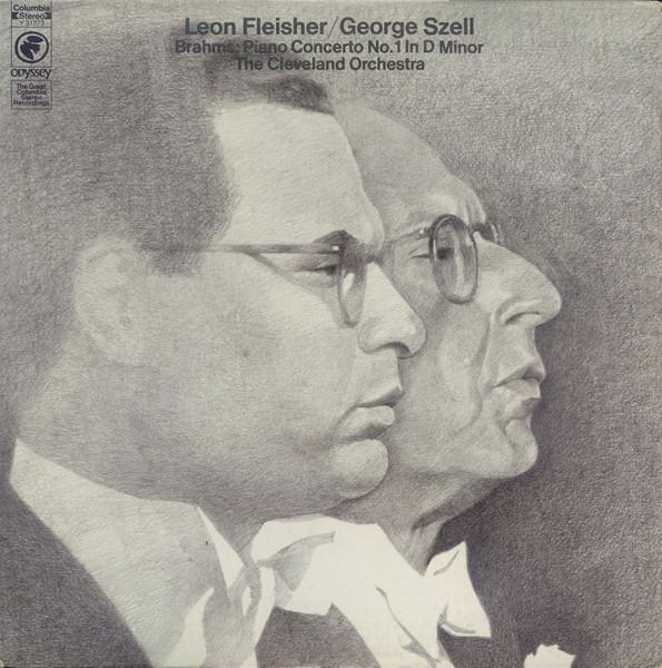 LP Record LEON FLEISHER . GEORGE SZELL, BRAHM - Brahms : Piano Concerto No. 1 In D  Y31273 COLUMBIA 1973 US Classical Used beige RecordCityJP