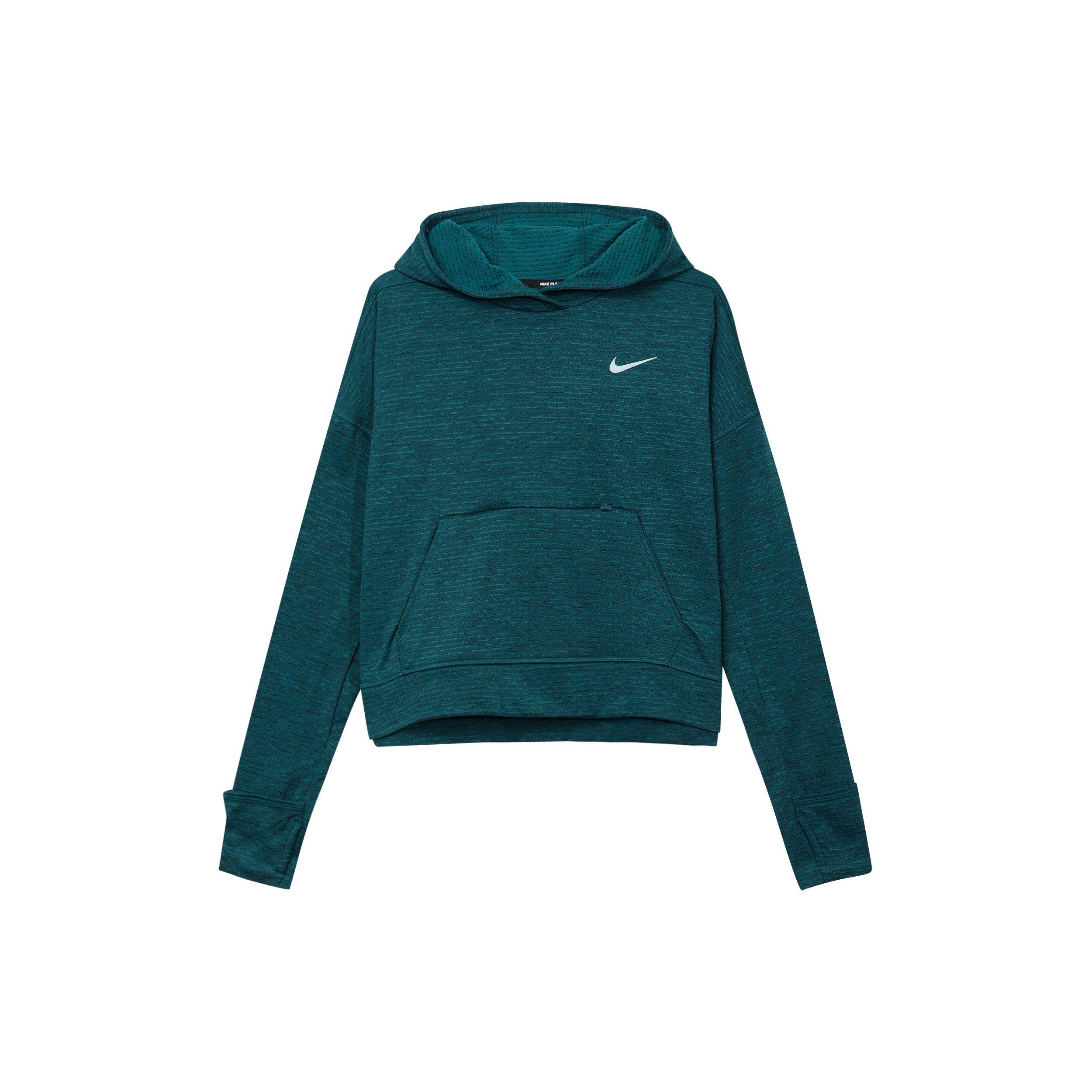 Женская худи для бега Nike Therma Element темно-сапфирово-синяя CJ0584-347 M black