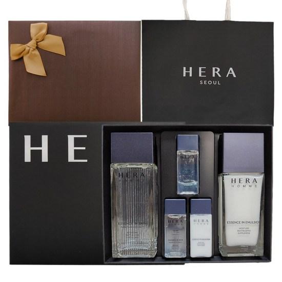 Hera Специальный набор из 2 предметов + подарочный образец/ Набор Hera Men Homme + сумка для покупок/Весна, 1 набор, 1 набор + сумка для покупок (+2000 вон добавлено) gray