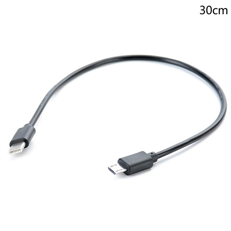 Кабель USB-C — Micro USB Type C, кабель Micro B Usb Type C, кабель передачи данных «папа — папа» 30cm gray Muscular Arms