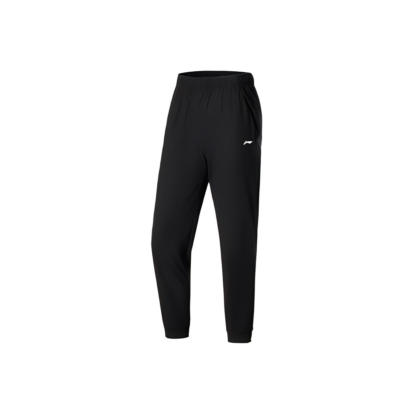 Li Ning Sports Lifestyle Series Logo Solid Color Cuff Sports Брюки женские брюки черные AKLS348-1 XXL black Li-Ning