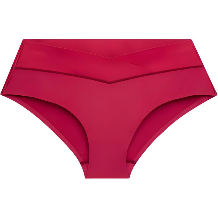 Calvin Klein Сексуальное Удобное Бесшовное Высокоэластичное Однотонное Нижнее Белье Женское нижнее белье Малиновый QF6357AD-XKG XS brown