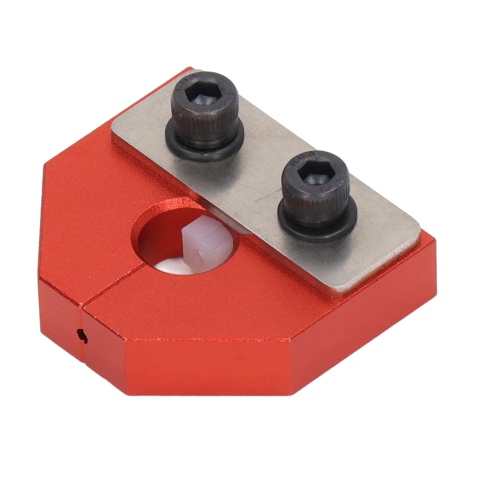 Датчик коннектора сварщика филамента 1,75 мм, аксессуар из алюминиевого сплава для 3D-принтера красный Painter