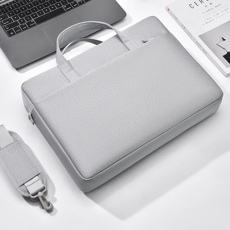 Деловая наплечная сумка для ноутбука gray JDST online