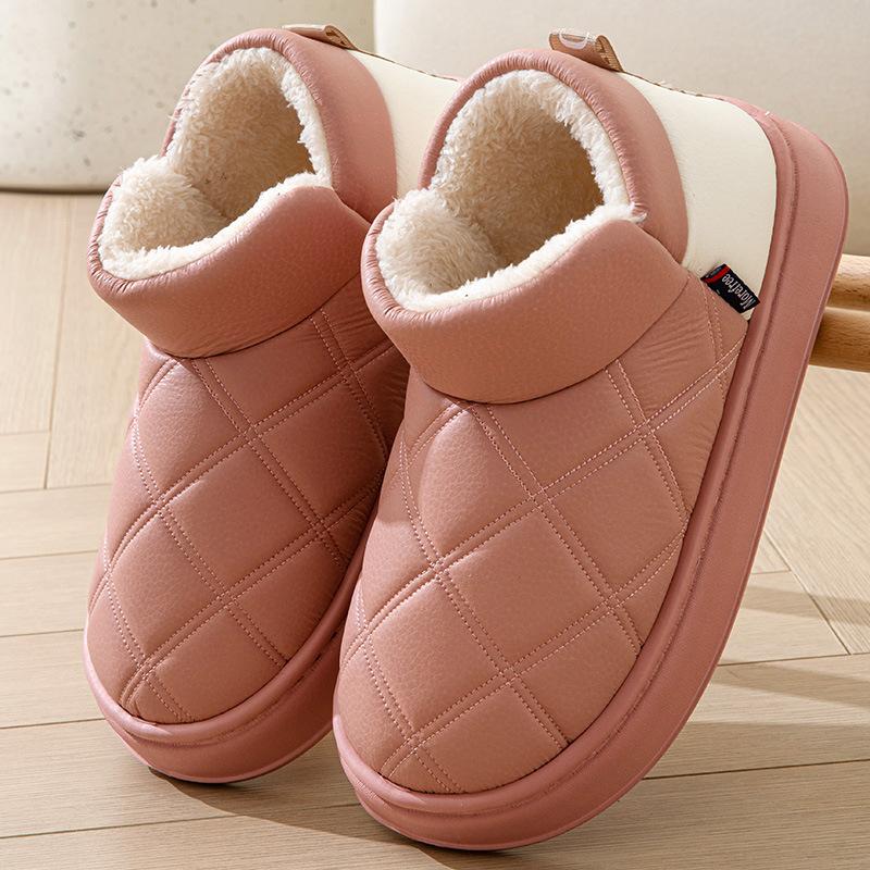 Зимние мужские тапочки на толстой подошве 36-37 brown Gtime Shoes