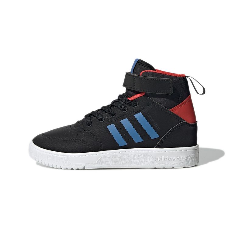 Adidas Originals Drop Step 360 C Удобные Высокие Детские Скейт-Кеды Детские Кроссовки Черный Красный S23984 28 black