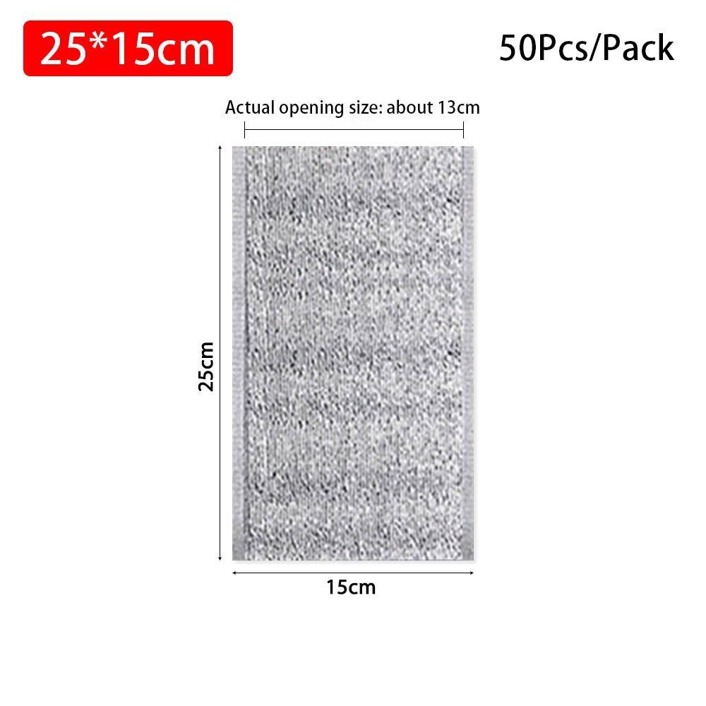 50Pcs/Pack Ice Cold Warm Aluminum Foil Bag Food Thermal Delivery Carrier Insulation Bag Packing Drink Storage Cooler Bag gray Simple Nest