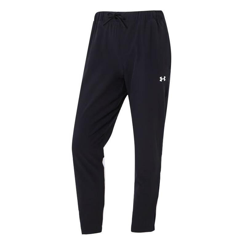 Under Armour Training Comfortable Breathable Outdoor Knitted Sports Pants Women pants Black 1389660-001 L black
