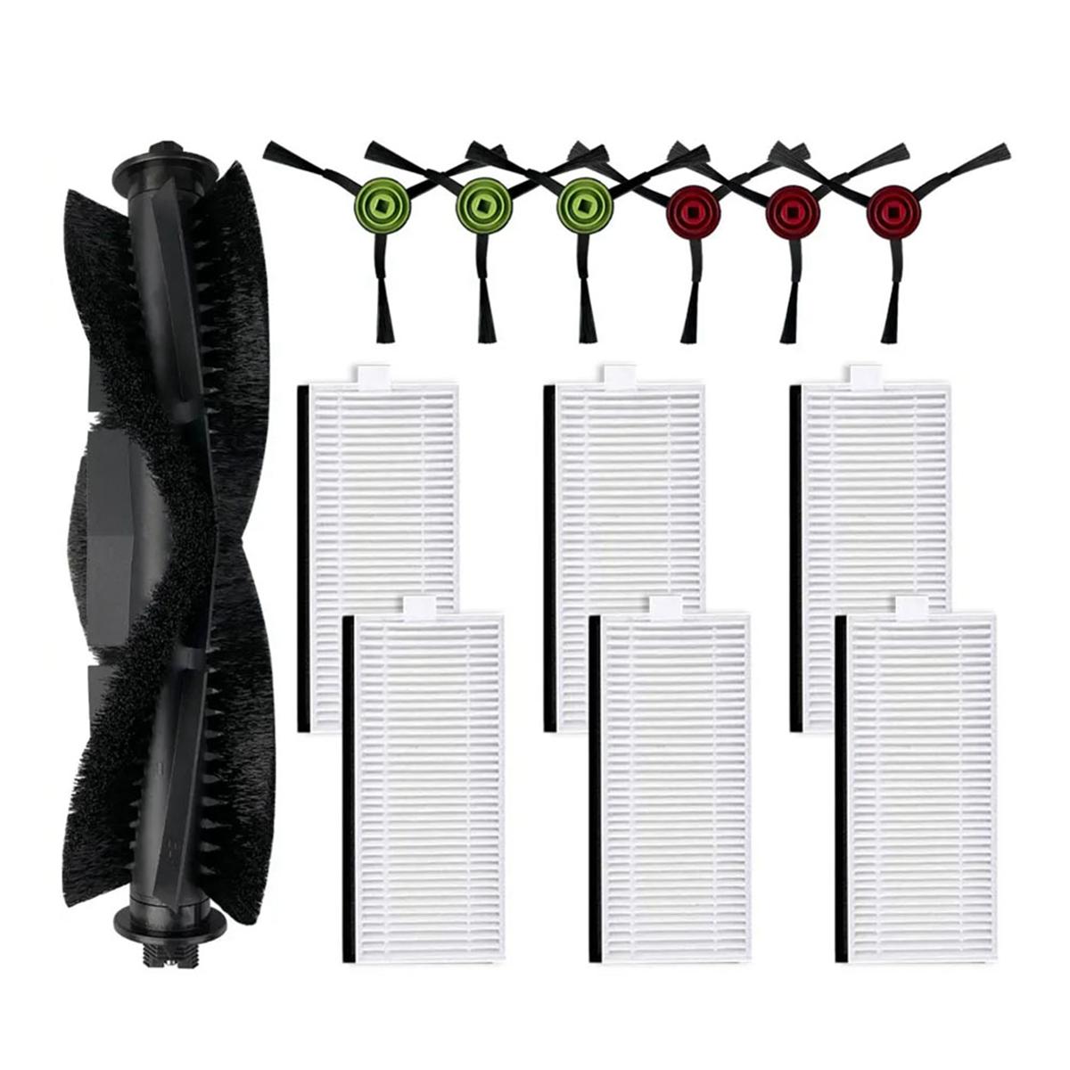 Для Cecotec Conga 7490 Eternal Genesis, 7490 Eternal X-Treme запасные части аксессуары основная боковая щетка фильтр Hepa CHINA black Elegant Living House
