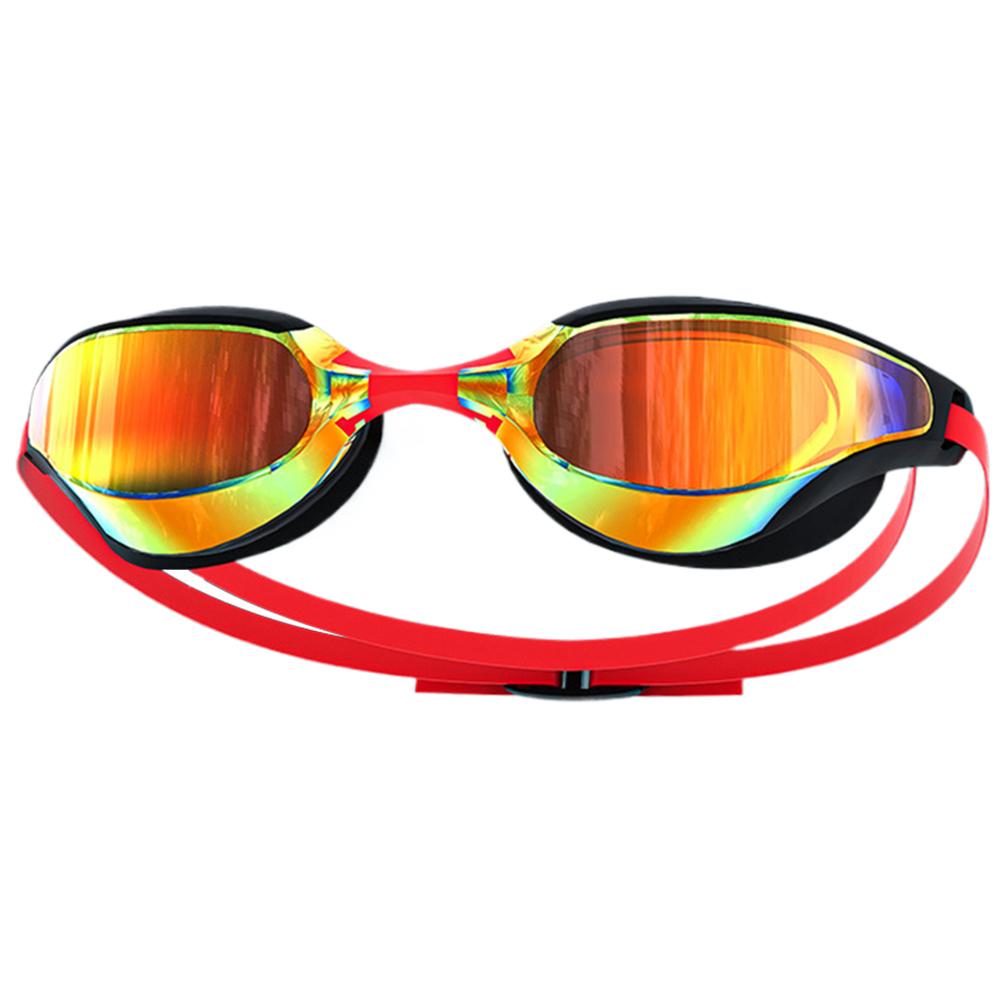 Professional Swim Sun Glasses izable Fit Swim Pool Eyewear UV Protection Wide View Swim Goggles No Leaking for Women Men Poland красный черный ddffd1