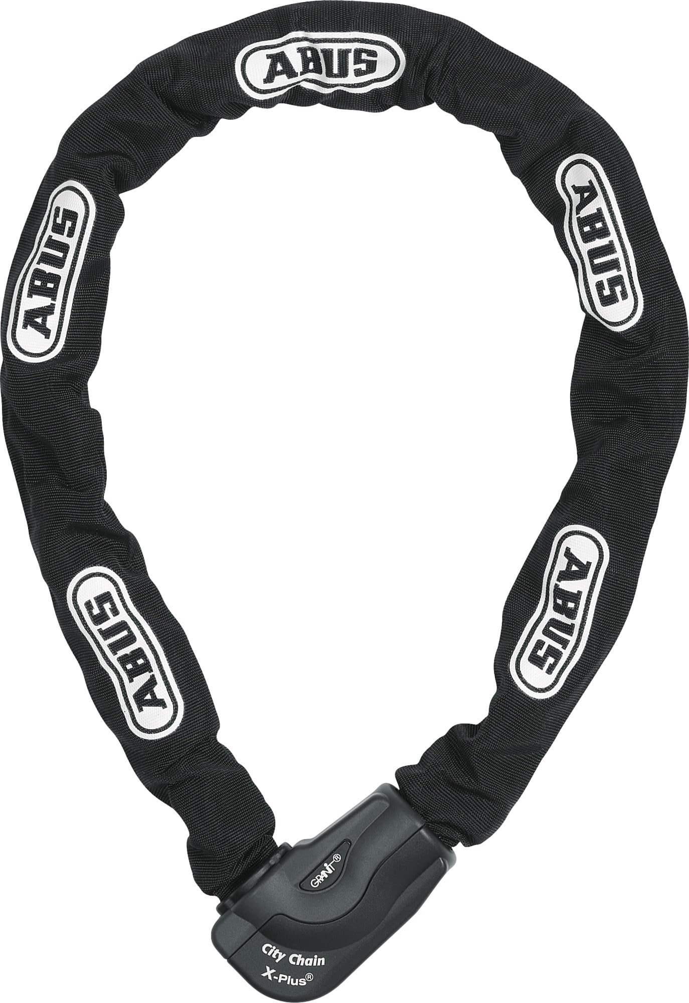 ABUS Мотоциклетный цепной замок 110 см Granite City Chain X Plus 1060 (1060/110) чёрный SOLT Japan Market