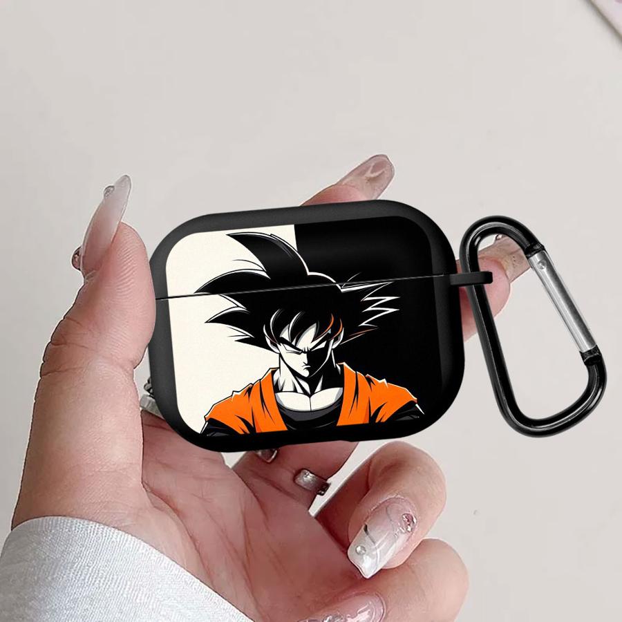Мультяшные Чехлы для Наушников Dragon Ball Чехол для Airpods Pro2 3 Pro 1 4 2 Pro3 for Airpods 1 black NKEN-2