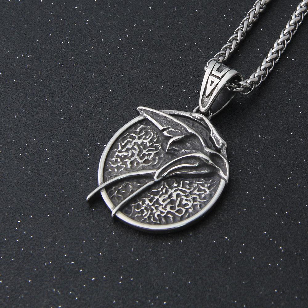 Новое ожерелье-аксессуар с изображением охотничьего телевизора Wild Hunting 3 Picture Single Pendant gray Rose Accessories