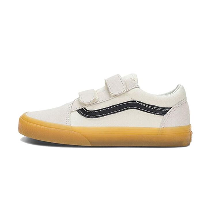 Vans Низкие Кеды для Катания Детские Детские Кроссовки Белые VN0A4BUVKIG 34 white