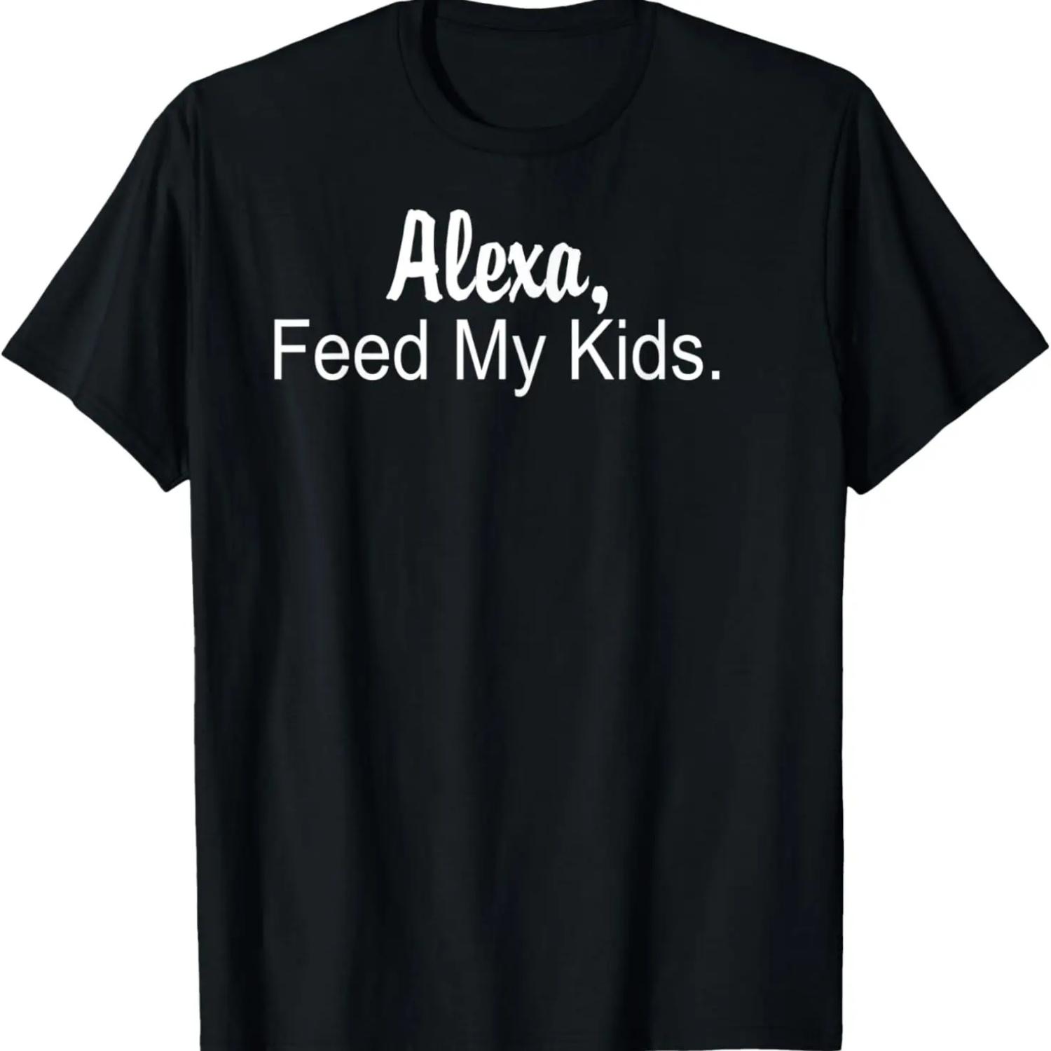 Футболка Alexa Накорми моих детей S The best product for you