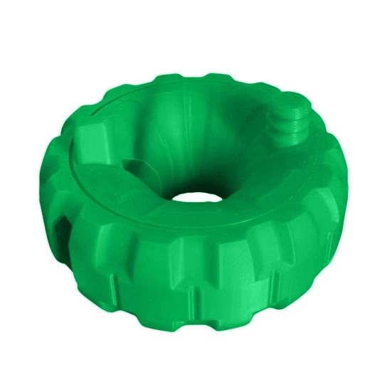 Органайзер для кабелей в форме пончика, намотчик для наушников и зарядных кабелей, портативное управление проводами для дома, офиса, путешествий 6 cm зелёный xingleirongg
