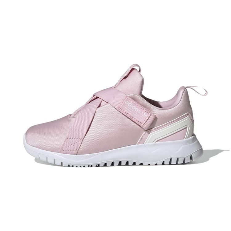 Adidas Originals Flex 2.0 Низкие Спортивные Повседневные Кроссовки Детские Розовые HQ6066 32 gray