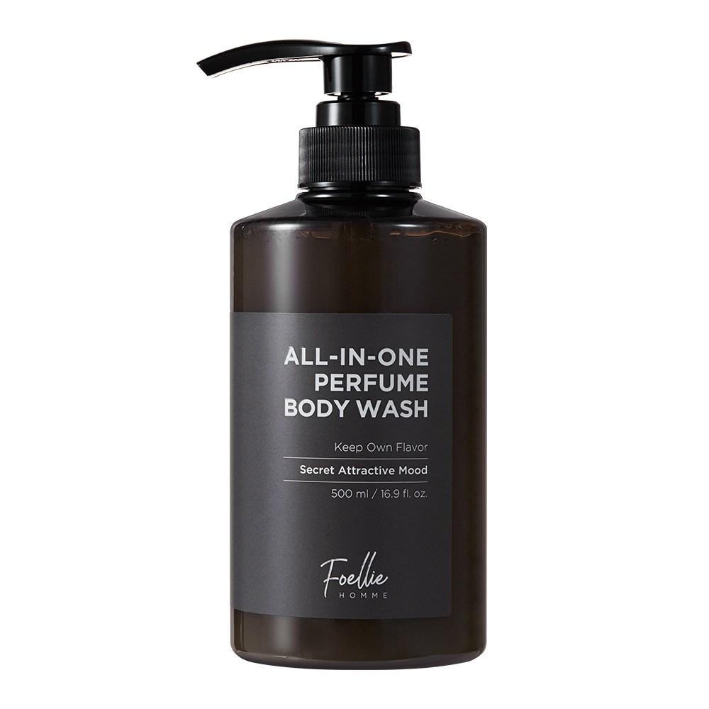 Poelier All-in-One Perfume Мужской гель для душа, 1 шт, 500 мл black BeautyGlam