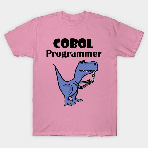 Футболка женская забавная T Rex динозавр с ноутбуком Cobol программист Harajuku принт Kawaii футболка летняя женская футболка с коротким рукавом топ футболка S розовый jinmeige childrens clothing