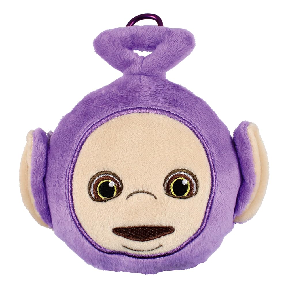 Мягкая игрушка T s Factory Teletubbies с карабином, молнией, талисман, Тинки Винки, В10 х Ш9,6 х Г6,5 см, TT-5541825TW beige hayatospeed