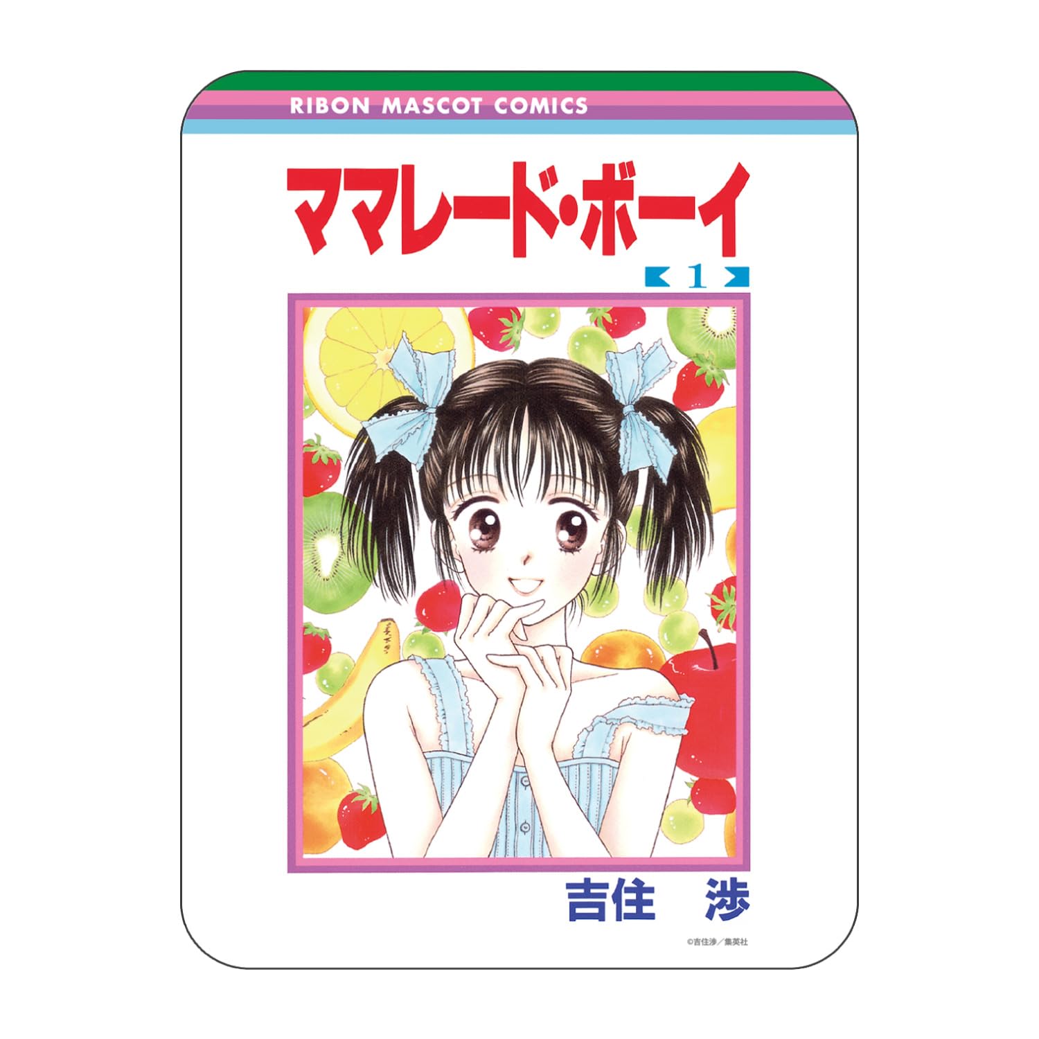 Gourmandise Ribbon 70-летие Коллекционный Коврик для мыши Marmalade Boy RBN-09E pink