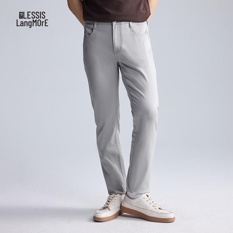 Мужские джинсы Lilang Eco-Stretch зауженного кроя 33 светло-серый JDST online