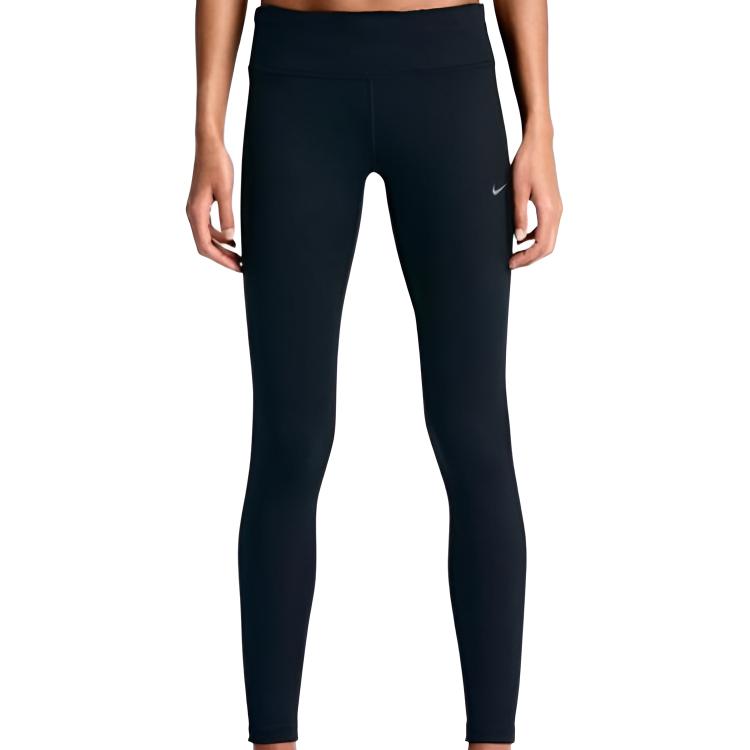 Nike Удобные Мягкие Однотонные Спортивные Длинные Штаны Женские низ 547608-010 L black