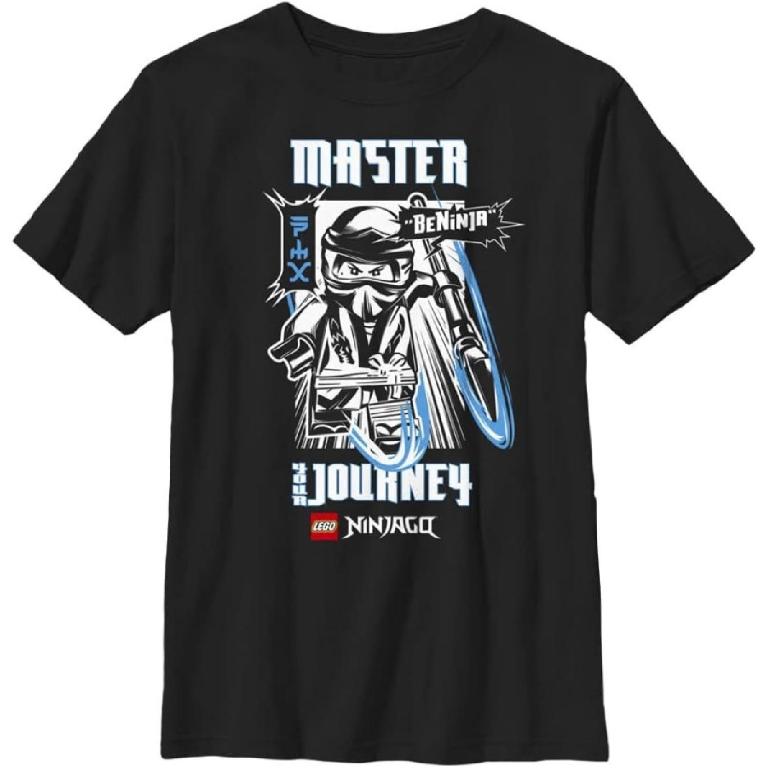 Детская футболка с коротким рукавом Fifth Sun Lego Ninjago Master Your Journey для мальчиков S разноцветный Winter snow