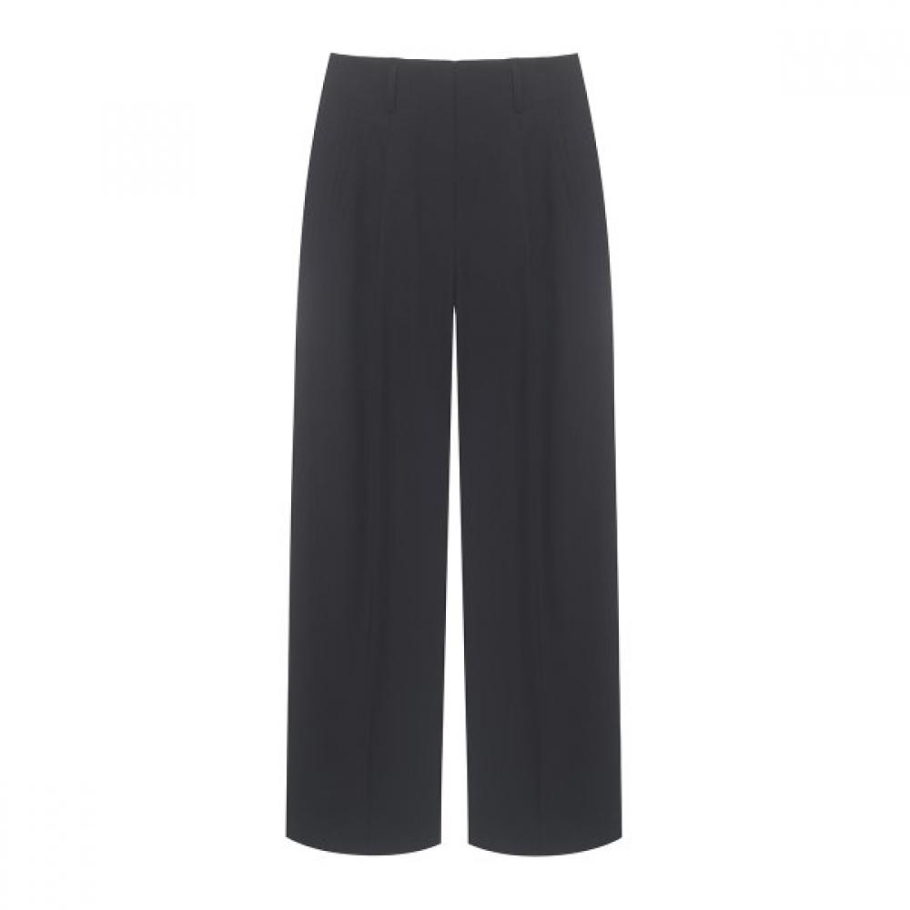 On On Women Tapered Wool Suiting Pants New5sl217 DARK NAVY/55 black On&On