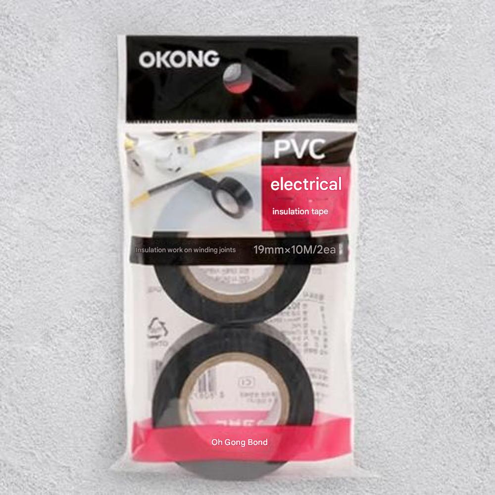 Изолента Okong 2P-19мм x 10м gray k BEE