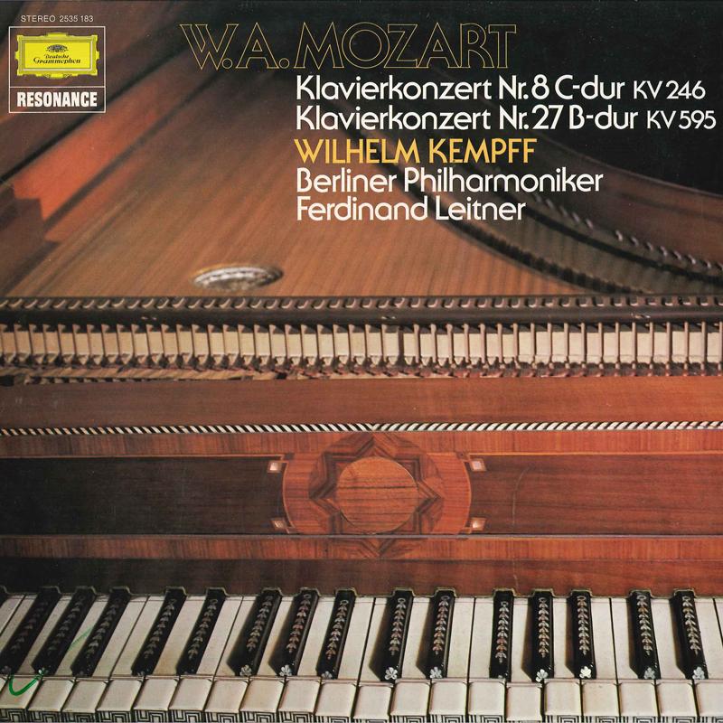 LP Пластинка ВИЛЬГЕЛЬМ КЕМПФФ(ПИАНИНО)/ФЕРДИНАНД ЛЕЙ - Моцарт/Концерт для фортепиано с оркестром 2535183 DEUTSCHEGRAMMOP 1976 Германия Классика Б/У brown RecordCityJP